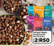 Food Lover's Nuggles Prepacks Assorted-For 2 x 100g/125g/150g