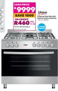 Univa 5 Burner Gas Hob With Electric Oven UGE019SI