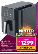 Eiger 8L Slimline Air Fryer EG-SFPA10