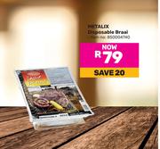 Metalix Disposable Braai