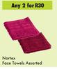 Nortex Face Towels Assorted-For Any 2
