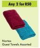Nortex Guest Towels Assorted-For Any 2