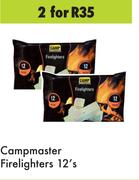 Campmaster Firelighters-For 2 x 12's