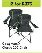 Campmaster Classic 200 Chair-For 2
