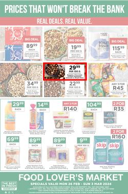 Food Lover's Market Eastern Cape : More Value For Only 50 Bucks (26 February - 03 March 2024), page 8