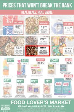 Food Lover's Market Eastern Cape : More Value For Only 50 Bucks (26 February - 03 March 2024), page 8