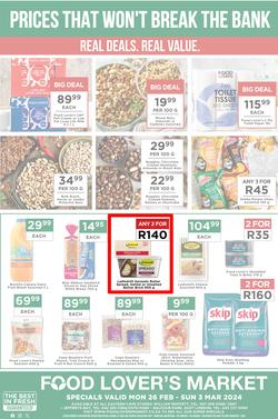 Food Lover's Market Eastern Cape : More Value For Only 50 Bucks (26 February - 03 March 2024), page 8