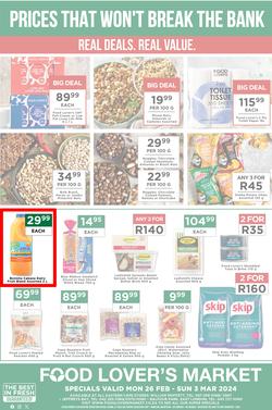 Food Lover's Market Eastern Cape : More Value For Only 50 Bucks (26 February - 03 March 2024), page 8