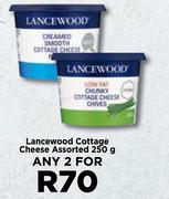 Lancewood Cottage Cheese Assorted-For Any 2 x 250g
