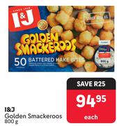 I&J Golden Smackeroos-800g Each