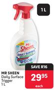 Mr Sheen Daily Surface Trigger-1L Each