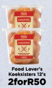 Food Lovers Koeksisters-For 2 x 12's Pack