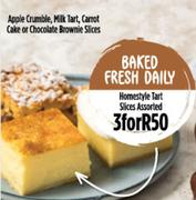 Homestyle Tart Slices Assorted-For 3