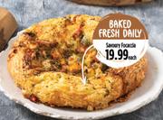 Savoury Focaccia-Each