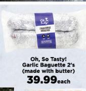 Oh,So Tasty Garlic Baguette 2's (Made With Butter)-Each