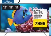 Skyworth 139cm (55") Smart QLED Google TV 55Q6600G