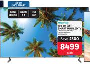 Hisense 139cm (55") Smart Mini LED TV 55U6N-PRO