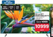 Hisense 165cm (65") Smart Mini LED TV 65U6N-PRO