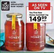 You First Raw Honey Assorted-1Kg Each