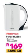 Mellerware Corded Kettle