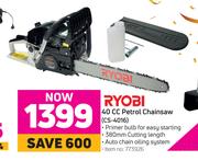 Ryobi 40cc Petrol Chainsaw CS-4016