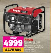 Ryobi Generator RG-2700