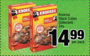 Knorrox Stock Cubes(Selected)-24's Per Pack