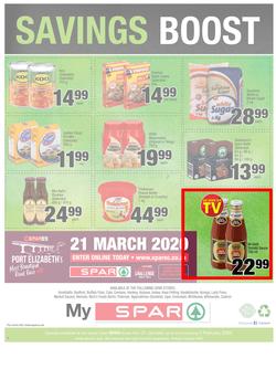 SPAR EASTERN CAPE : January Budget Booster (21 Jan - 2 Feb 2020), page 8