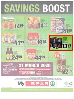 SPAR EASTERN CAPE : January Budget Booster (21 Jan - 2 Feb 2020), page 8