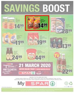 SPAR EASTERN CAPE : January Budget Booster (21 Jan - 2 Feb 2020), page 8