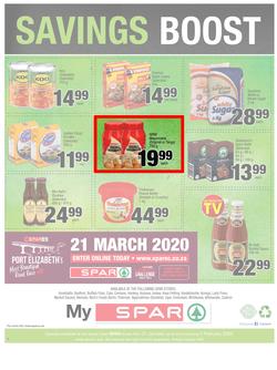 SPAR EASTERN CAPE : January Budget Booster (21 Jan - 2 Feb 2020), page 8