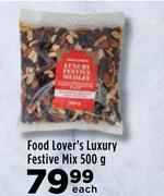 Food Lover's Luxury Festive Mix-500g Each