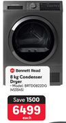 Bennett Read 8Kg Condenser Dryer BRTD0822DG