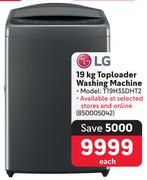LG 19Kg Top Loader Washing Machine T19H3SDHT2