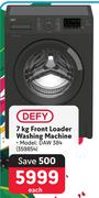 Defy 7Kg Front Loader Washing Machine DAW 384