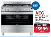 AEG 900mm 5 Burner Gas Top With Gas Oven 10369GN-MN