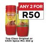 Top Class Original Or Chilli Spice Mix-For Any 2 x 350g