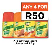 Aromat Canisters Assorted-For Any 4 x 75g