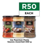 Ina Paarman Pasta Sauces Assorted-400g Each