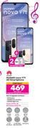 2 x Huawei Nova Y71 4G Smartphone-On 1.2GB Red Top Up Core More Data + On Promo 75