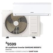 Samsung Air Conditioner (Inverter) 9000BTU 81462752