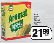 Knorr Aromat Refill Trio Pack Assorted-200g Each
