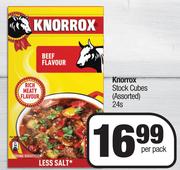 Knorrox Stock Cubes Assorted-24s Per Pack