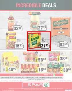 SPAR EASTERN CAPE : Turn Your Shopping Into A Car (19 April - 01 May 2022) | Valid In Amahlathi, Bedford, Buffalo Flats, Cala, Centane, Hankey, Indwe, Idutywa, Komga, Lady Frere, Nemato, Patensie, page 8