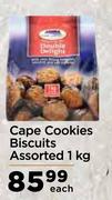 Cape Cookies Biscuis Assorted-1Kg Each