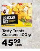 Tasty Treats Crackers-400g Each