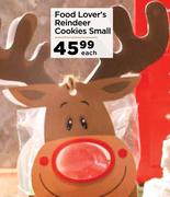 Food Lover's Reindeer Cookies Small-Each