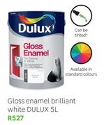 Dulux Gloss Enamel Brilliant (White)-5Ltr