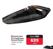 Bennett Read 11.1V Swift Hand Vacuum Cleaner HJV-2211