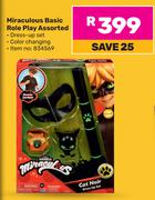 0Miraculous Basic Role Play Assorted